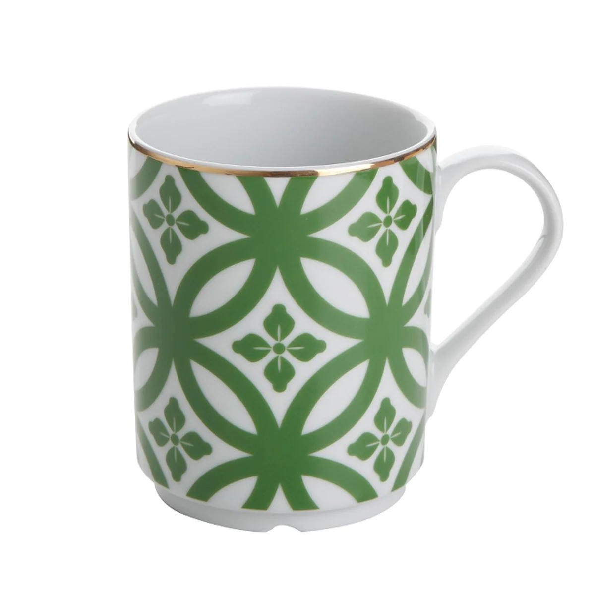 Porland Morocco Desen1 Yeşil Kupa 340cc