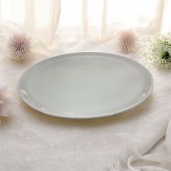 Porland Ruby Beyaz Pizza Tabak 28 cm Servis Tabağı (2. Kalite)