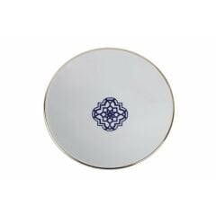 Porland Morocco Desen7 Çukur Tabak 19cm Mor