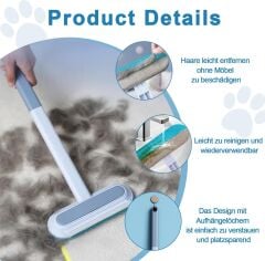 ENFA Çok Fonksiyonlu Temizlik Fırçası, Hayvan Tüyü Temizleme Fırçası