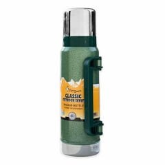 Penguen Çift Kat Çelik Avcı Termosu Yeşil 2 Litre 1200y Outdoor