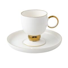 Twinkle Luxury Line 6 Kişilik Kahve Fincan Takımı Gold 100 ml