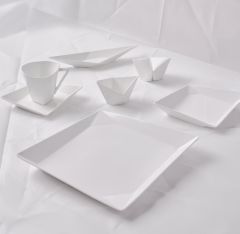 Karaca Forever Bone Origami 26 Parça 6 Kişilik Kahvaltı Takımı