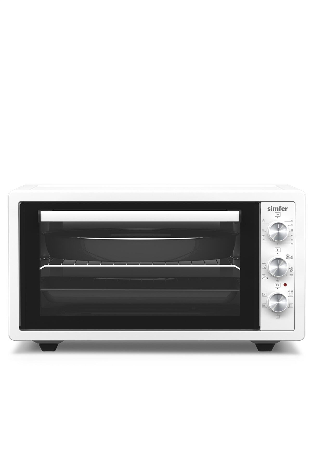 Simfer 4502 Beyaz 45 Litre Turbo Midi Fırın