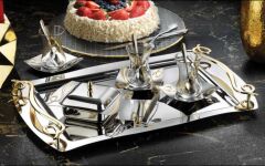 TİAMO İNNA GOLD 40 PARÇA 12 LİŞİLİK ÇAY SETİ