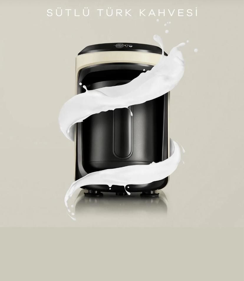 Karaca Hatır Hüps Sütlü Türk Kahve Makinesi Cream
