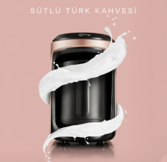 Karaca Hatır Hüps Sütlü Türk Kahve Makinesi Rosegold
