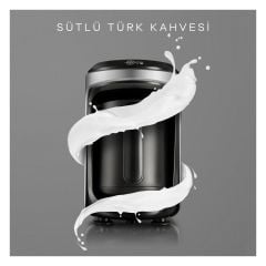 Karaca Hatır Hüps Sütlü Türk Kahve Makinesi Antrasit