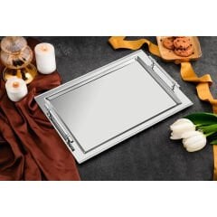 TİAMO RİO SADE ÇAY TEPSİ 48X31 CM