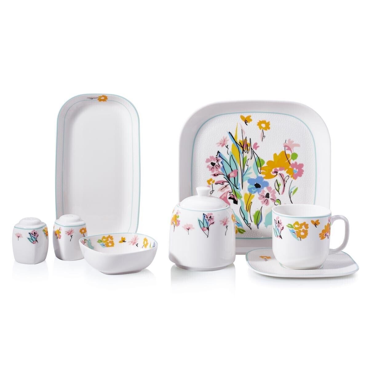 Korkmaz Kappa Collection 28 Parça Kahvaltı Takımı A8581