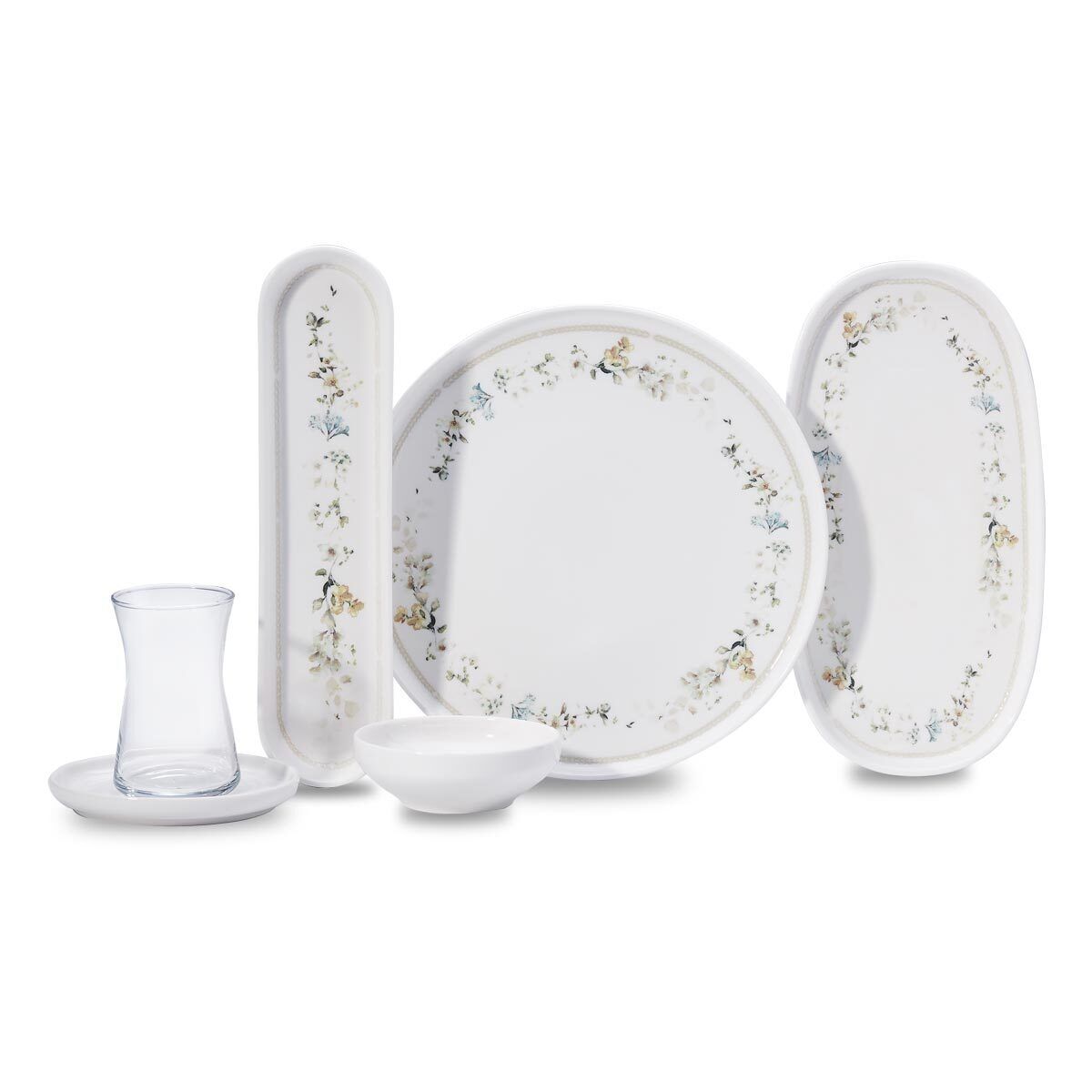 Korkmaz Luna Collection 25 Parça Kahvaltı Takımı A8689-1