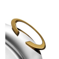 Tiamo Amor Çay Ve Servis Tepsisi (gold) Çelik