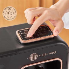 Karaca Hatır Plus 5 in 1 Konuşan Közde ve Sütlü Türk Kahvesi ve Filtre Kahve Makinesi Black Copper