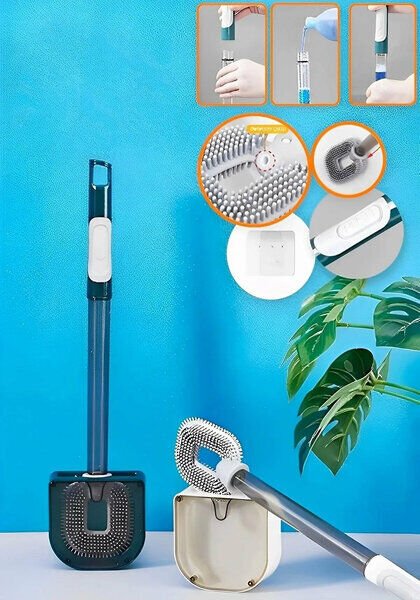 KRD HOME WİLİAN WC FIRÇASI KARE HAZNELİ