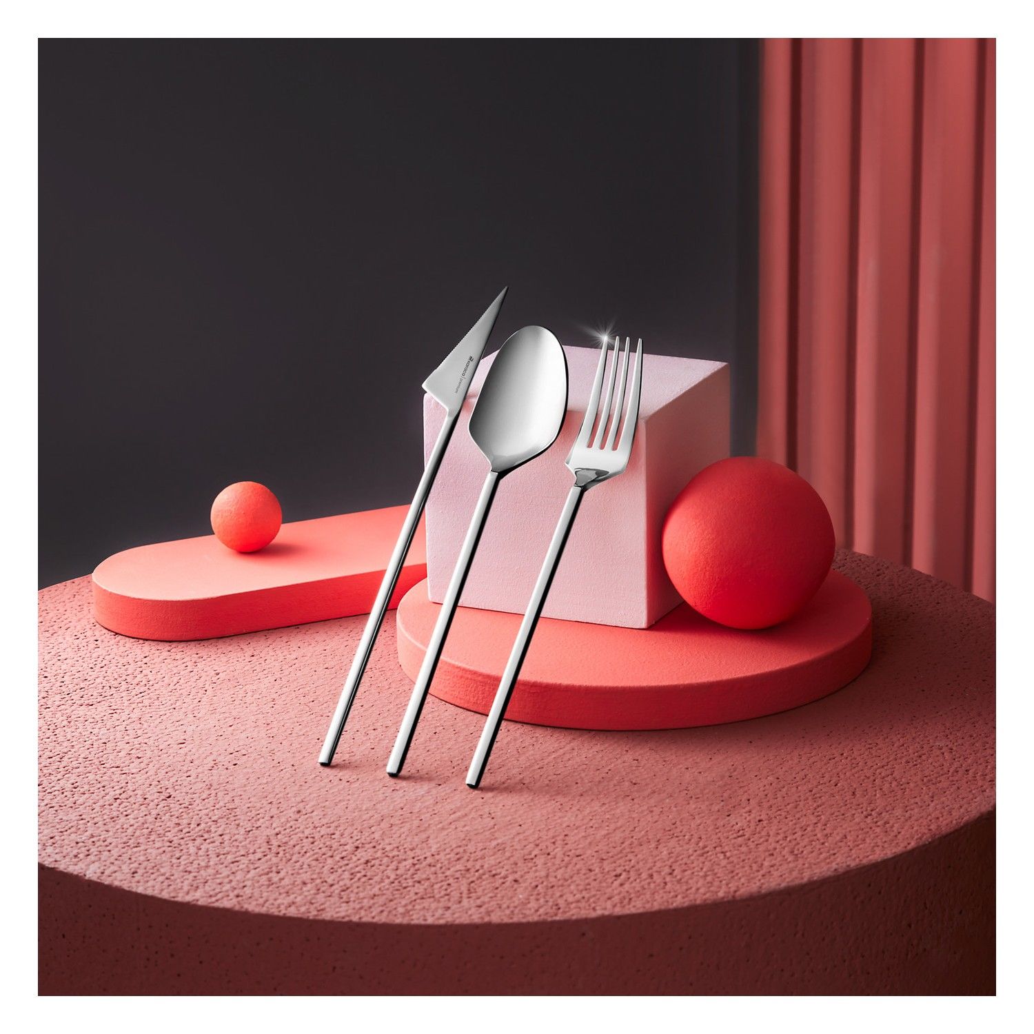 Karaca Visal 316+ Çelik 84 Parça 12 Kişilik Premium Çatal Kaşık Bıçak Seti Kutulu