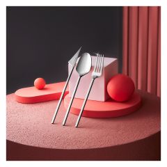 Karaca Visal 316+ Çelik 84 Parça 12 Kişilik Premium Çatal Kaşık Bıçak Seti Kutulu