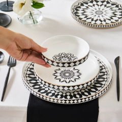 Karaca Samsara 24 Parça 6 Kişilik Yemek Takımı