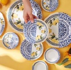 Karaca Lemon 26 Parça 6 Kişilik Kahvaltı/Servis Takımı