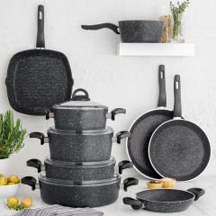 Karaca Dark Stone Biogranit Grill Tava 28 cm