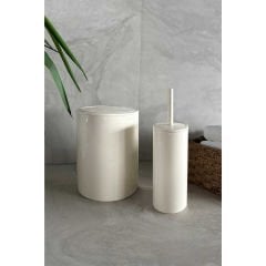 Primanova Flores 2'li Banyo Seti - Bej