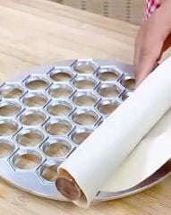 IVORY Çelik Mantı Kalıbı 24,5 cm – Pratik ve Dayanıklı Mantı Yapma Aparatı