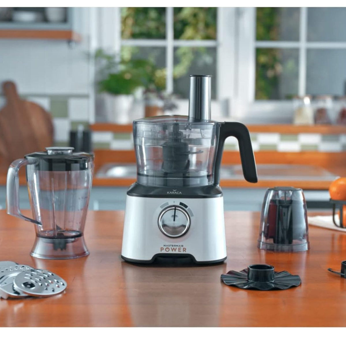 Karaca Mastermaid Power Multifunctional 10 in 1 Pearl White Gıda Hazırlama Seti 2000w