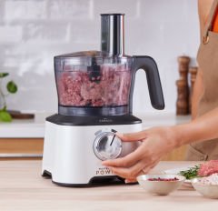 Karaca Mastermaid Power Multifunctional 10 in 1 Pearl White Gıda Hazırlama Seti 2000w