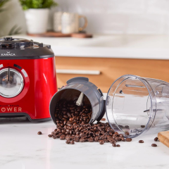 Karaca Mastermaid Power Multifunctional 10 in 1 Red Mutfak Robotu, Blender Seti 2000w