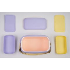 Polarbox Cooler Bag Malva Amarillo Pop 6L Termos Çanta