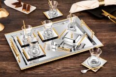 Tiamo Roma Gold 40 Parça Çay Seti
