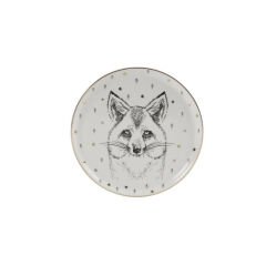 Porland Forest Fox Düz Tabak 20cm Kurt