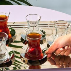 Karaca Jamıe 40 Parça Çay Seti Platin