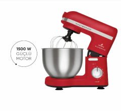 Karaca Mastermaid Chef Stand Mikser Red 1500W 5 Lt