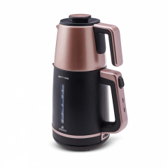 Karaca Berry Tea XL 2in1 Çelik Demlikli Çay Makinesi ve Kettle Roseberry