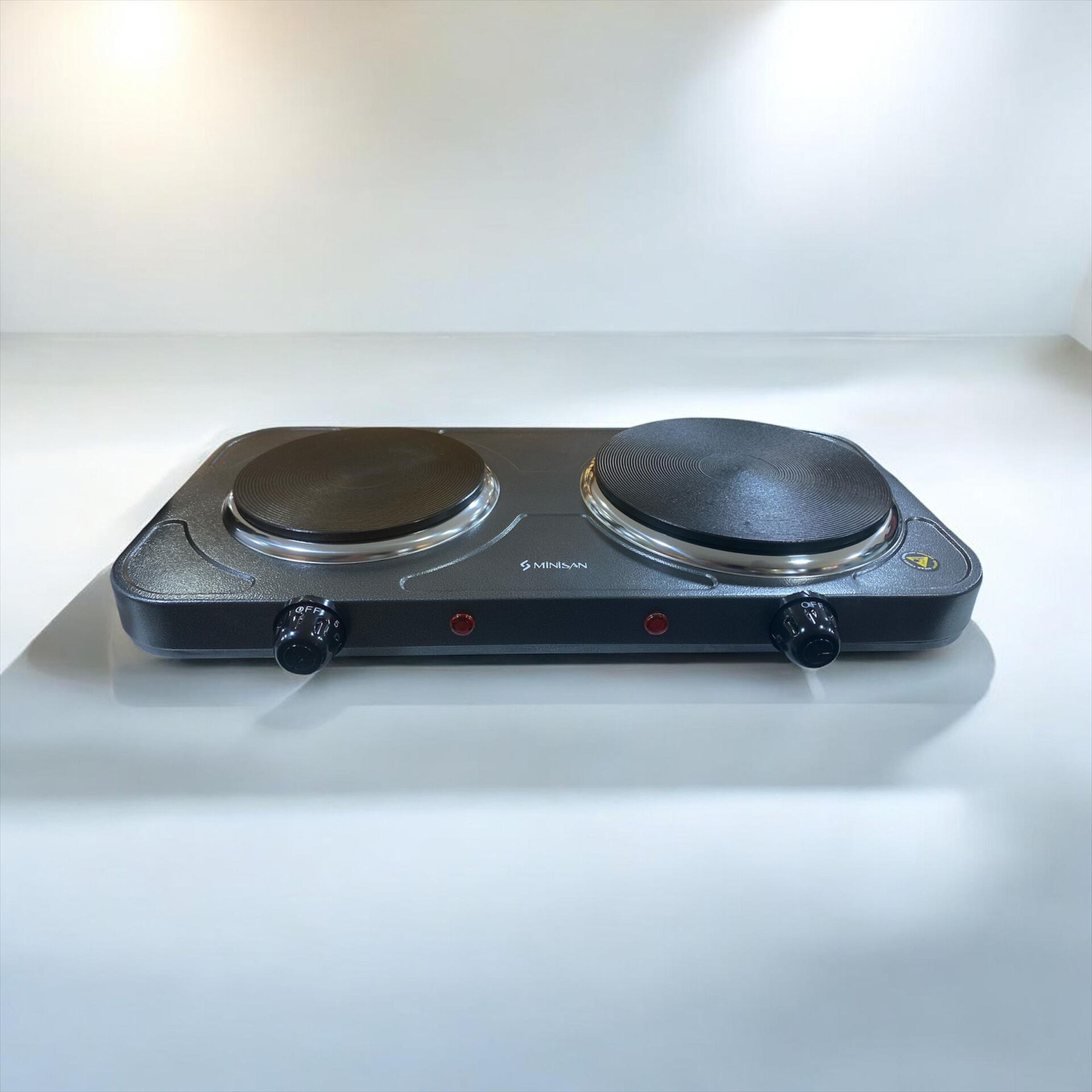 Minisan MS-5012 Çiftli Elektrikli Plate Ocak