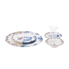 Karaca Leland Birdy 26 Parça 6 Kişilik Kahvaltı/Servis Takımı