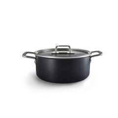 Karaca Mastermaid Biodiamond 9 Parça Tencere Seti Shiny Black