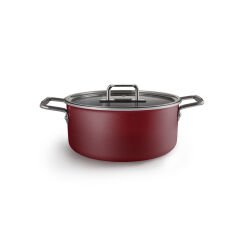 Karaca Mastermaid Biodiamond 9 Parça Tencere Seti Imperial Red