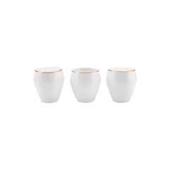Karaca Streamline Meridian Fıne Bone 59 Parça 12 Kişilik Yemek Takımı Gold