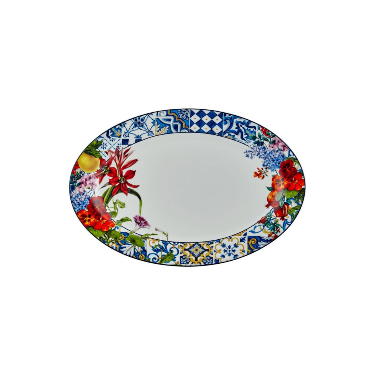 ITALY GARDEN BUYUK KAYIK TABAK 32X22 CM