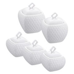 Emsan Flower 5'li Baharat Takımı