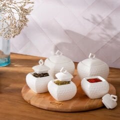 Emsan Flower 5'li Baharat Takımı