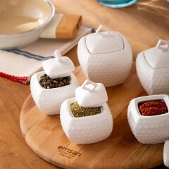 Emsan Flower 5'li Baharat Takımı