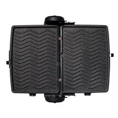 Korkmaz Formula Siyah/Gri Granit Tost Makinesi A310-03