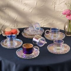 Emsan Muhabbet 100 ml 6'lı Kahve Fincan Takımı