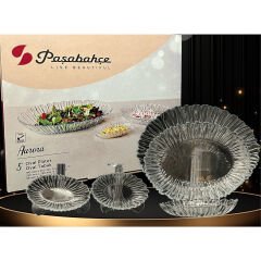 PAŞABAHÇE AURORA 5 PARÇA TABAK TK HK 950132