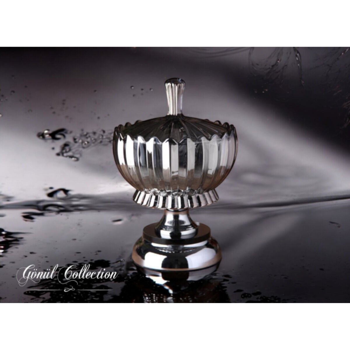 GÖNÜL DEKORATİF KRİSTAL CAM  ŞEKERLİK