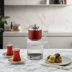 Aryıldız Wave Cam Çaydanlık Small