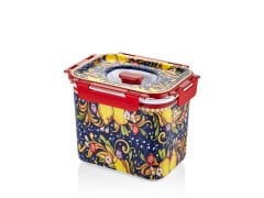 LAMEDORE FLAVOR ORTA BOY DIKDORTGEN SAKLAMA KABI 18,5X14X15 CM