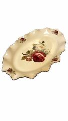 ROYKİNG ROSE OVAL SUNUM TABAK 33 CM